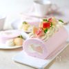 【桃の米粉ロールケーキ】グルテンフリー