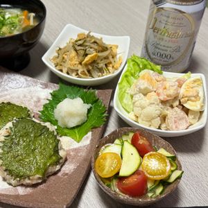 みーこの作ってみた!投稿(えびとカリフラワーと卵のごちそうサラダ＼パーティにも／)