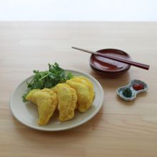 米粉の生地でむっちり【じゃがいもサモサ】