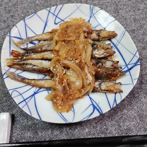 M＊Pの作ってみた!投稿(【ししゃもと玉ねぎのごま照り焼き】甘辛味でごはんがすすむ♪)