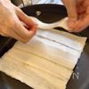 長いもしらすピザの工程2