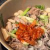 10分で完成！【エリンギ豚キム丼】の工程3