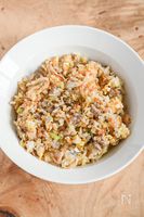 財布にやさしい♪豚肉とまいたけのチャーハン