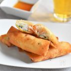 エビと大根の春巻き＊大根消費にも簡単ウマい～♪