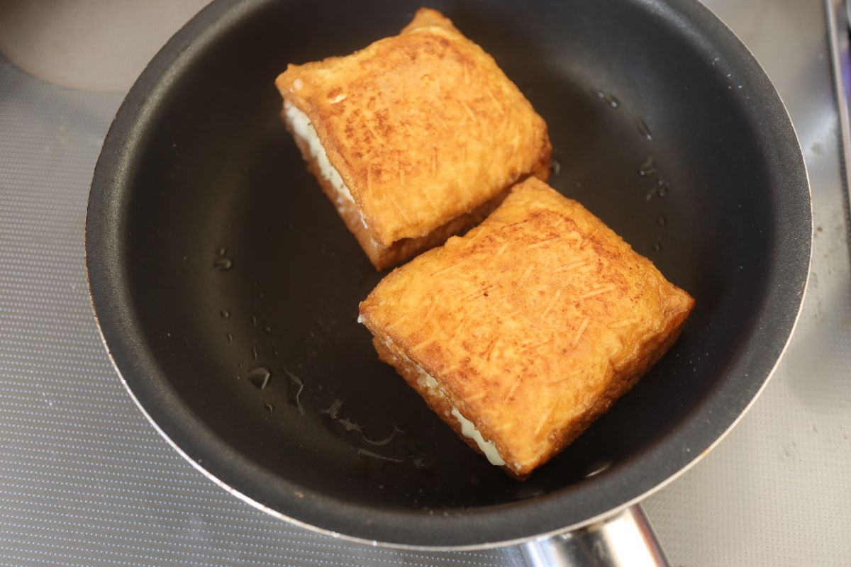 簡単！節約！ベーコンポテト焼き厚揚げ | レシピサイトNadia
