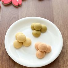 ひな祭りに♪ほろほろ米粉の三色クッキー