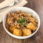 【照り焼き肉豆腐】肉と豆腐でガッツリご飯泥棒