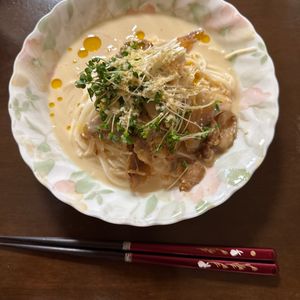 りぼんちゃんの作ってみた!投稿(【絶品！】豆乳ごま味噌の豚しゃぶそうめん)