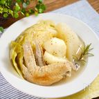 味付けはおだしと塩だけ！【和風手羽ポトフ】