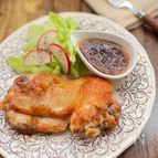 簡単で美味しい‼︎
チキンステーキと手作り玉ねぎソース