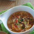 白菜とトマトで作るかんたん♪優しいスープ