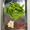 【さやえんどうのペペロンチーノ】春野菜が主役のパスタの工程2