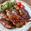【肉巻きピーマンの濃厚甘辛ソース煮】絶品！ご飯がすすむ！の工程6