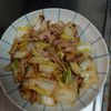 鶏皮坊主の作ってみた!投稿(白菜と豚こま《やみつき♡にんにく味噌炒め》)