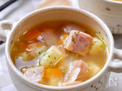 角切り具沢山 ごちそうコンソメスープ レシピサイト Nadia ナディア プロの料理家のおいしいレシピ