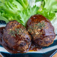 【玉ねぎなし！包丁なし！】肉汁たっぷりジューシーハンバーグ