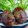 【玉ねぎなし!包丁なし!】肉汁たっぷりジューシーハンバーグ
