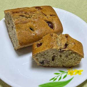 キャピタンの作ってみた!投稿(再現！黒豆パウンドケーキ)