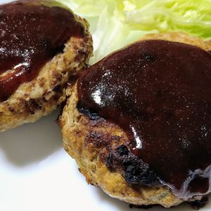 はるねこの作ってみた!投稿(『ドーンと大きな！絶品豆腐ハンバーグ』～デミグラスソース～)