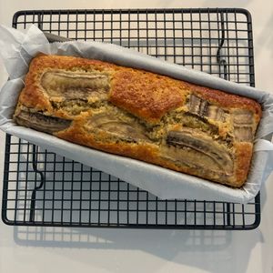 654079の作ってみた!投稿(【バナナパウンドケーキ】バター不使用!お店の味♡)