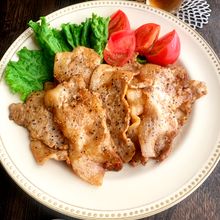 【豚肉あったら‼】黒こしょうたっぷり豚の照り焼き