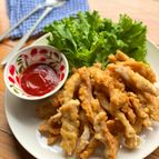 揚げない！鶏むね肉のスティック唐揚げ