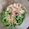 【ゴーヤとみょうがの酢の物】苦みと香りがクセになる!さっぱりの工程2