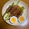 ころたんの作ってみた!投稿(【食べ応え◎アスパラの甘辛豚つくね】ご飯が進む味！)