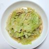 ふうかの作ってみた!投稿(【じゅわーっと染みた】キャベツと油揚げの煮物)