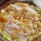 【生姜あんで体ポカポカ】豚肉と白菜のレンチン酒蒸し
