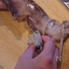 すだち香る イカときのこのバター醤油炒めの下準備