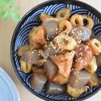 ちくわとこんにゃくの甘辛煮