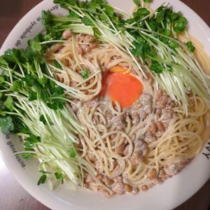 たりおの作ってみた!投稿(1分おつまみシリーズ⑩納豆の旨い食べ方1位(独断)✨🤩✨)