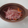 レンジで簡単【ほうれん草と人参のナムル】激旨☆お箸止まらん！の工程1