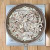 ワンパン10分【豚こま×えのきガリバタ醤油炒め】ご飯すすむ♩の工程3