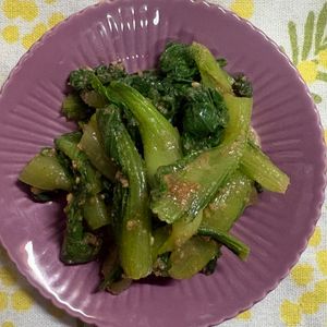 チョビの助の作ってみた!投稿(【レンジで簡単♪チンゲン菜のごま和え】香り豊かな副菜)