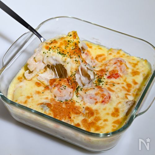とろ~り濃厚明太子グラタン