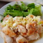 【塩レモンだれの鶏肉さっぱり炒め】酸味で食欲を刺激しよう😋