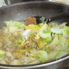 麻婆白菜の工程4