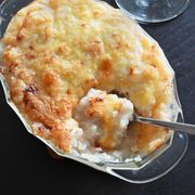 ふわふわ♪小麦粉なしでヘルシー！長芋と生ハムのグラタン