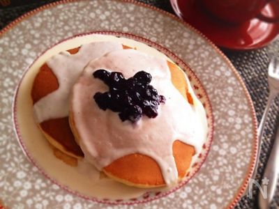 トロっふわ クリーミーチーズクリームかけパンケーキ By Aya レシピサイト Nadia ナディア プロの料理家のおいしいレシピ トロっふわ クリーミーチーズクリームかけパンケーキ By Aya レシピサイト Nadia ナディア プロの料理家のおいしいレシピ