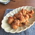 お肉やわらか☆カラッとジューシー♪鶏もも肉の明太子マヨ唐揚げ