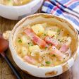レンジで野菜を甘く♡『ベーコンポテトのオニオンスープ』