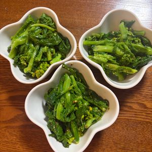 まさの作ってみた!投稿(菜の花の出汁マリネ)