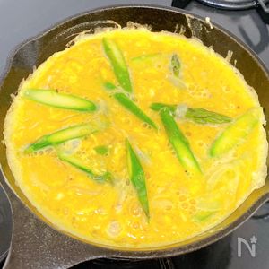 簡単】カフェ風♡オープンオムレツ | レシピサイトNadia