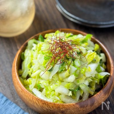 ごま油香る簡単副菜!白菜のナムル