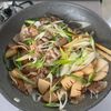 【豚肉とたけのこのねぎ塩炒め】白だしが決め手！の工程4