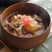 玉ねぎたっぷりの豚汁