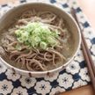 めんつゆ＆だしいらず♪おろし蓮根＆しょうがのとろみ蕎麦