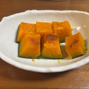 こむぎの作ってみた!投稿(味付けは塩だけ♪甘い塩カボチャの作り方)